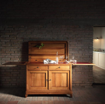 Buffets armoires Salon Lowboard Design Buffet Armoire de luxe Étagère en bois -