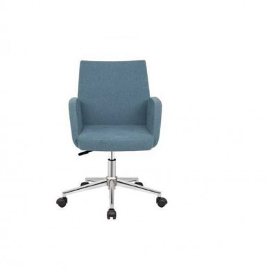 Chaise de bureau bleue, chaise pivotante de bureau design, chaise de direction de luxe nouvellement设计ée
