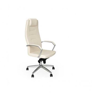 Fauteuil blanc Chaise de designer Chaises de bureau Fauteuil pivotant Fauteuil de direction Fauteuil individuel