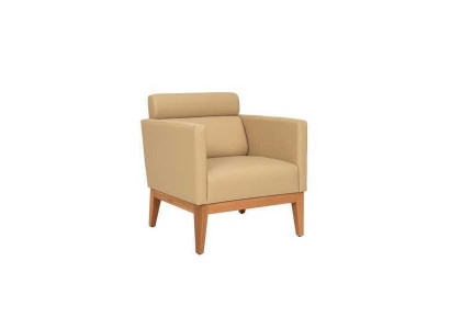Fauteuil club beige Relax 1 place Fauteuil de designer Fauteuil de salon Seater