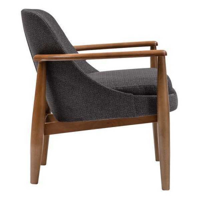 Chaise moderne grise, fauteuils design pour salon, rembourrage, une place