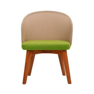 Chaise de salle à manger bicolore design moderne chaise en bois de luxe une place