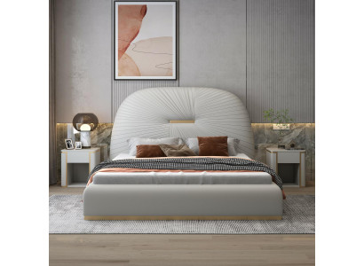 Ensemble complet de meubles de chambre à coucher 3 pièces. Ensemble de meubles de design pour chambre à coucher.