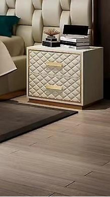 Table de chevet design Côté de chambre Console de luxe Tables en bois