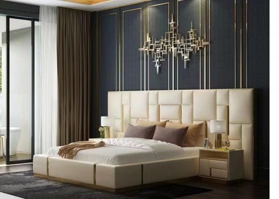 Table de chevet de design Console Tables d'appoint Chambre à coucher en bois Consoles de luxe neuves