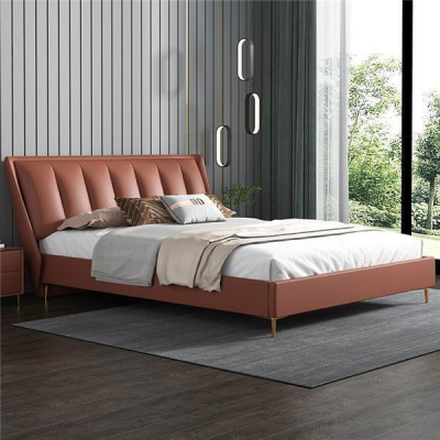 Chambre de luxe Lit Mobilier design Lit double Lits Bois neufs