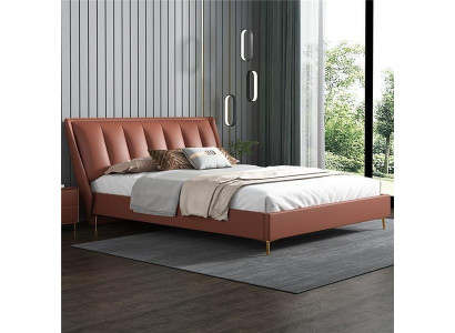 Chambre de luxe Lit Mobilier design Lit double Lits Bois neufs