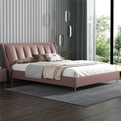 Chambre de luxe Lit Mobilier design Lit double Lits Bois neufs