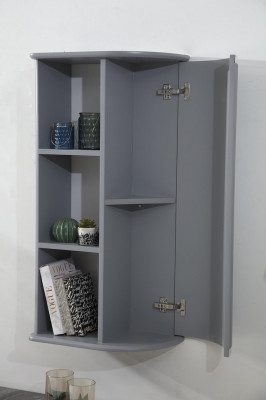 Meuble TV armoire TV bas étagères bahut table moderne gris luxe neuf