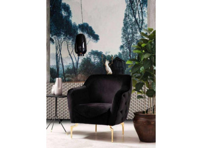 Meubles modernes fauteuil chesterfield de luxe Fauteuil cocktail Meubles en acier inoxydable