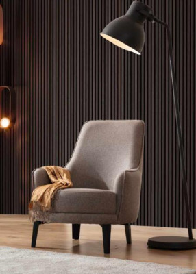 Fauteuil moderne fauteuil à ailes fauteuil cocktail mobilier de luxe design mobilier en bois.