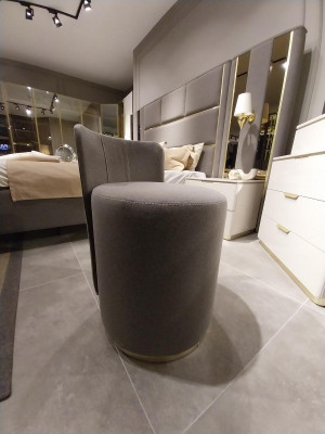 Coiffeuse ensemble console miroir meuble de chambre design tabouret 3 pièces. Nouveau