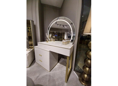 Conception Coiffeuse avec Miroir Meubles Chambre de Luxe 2 pièces. nouveau