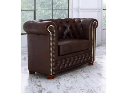 Fauteuil Conception Canapé Sofa Détente Salon Club Rembourrage Luxe Siège TV