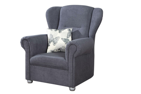 Fauteuil à ailes design moderne Tissu Canapé Sofas Rembourrage canapé Fauteuil TV
