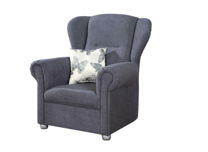 Fauteuil à ailes design moderne Tissu Canapé Sofas Rembourrage canapé Fauteuil TV