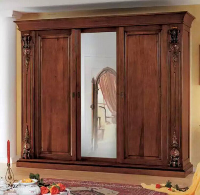 Chambre Armoire Mobilier Luxe Armoires en bois massif Conception nouvelle
