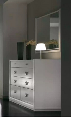 Mobilier de chambre de luxe Lit 2x Tables de chevet Ensemble Commode Mobilier 6 pièces nouveau