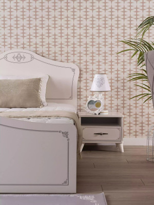 Table de chevet console de nuit Chambre Bois Blanc table de nuit pour enfants de luxe