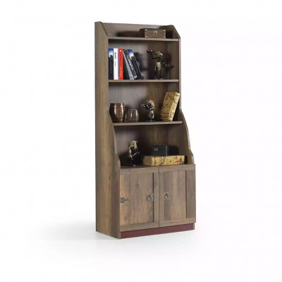 Étagère enfant Bibliothèque Étagère Armoire Étagère sur pied Étagère en bois Marron Garde-robe