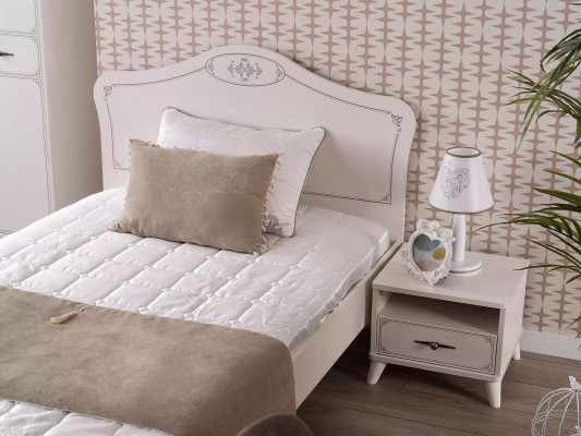 Lit Lit extensible Lit fonctionnel Lit d'enfants Cadre de lit Blanc Bois Lits