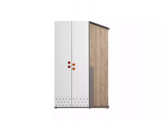 Armoire moderne en bois Armoire Garde-robe Meuble en bois Design à 3 portes Blanc