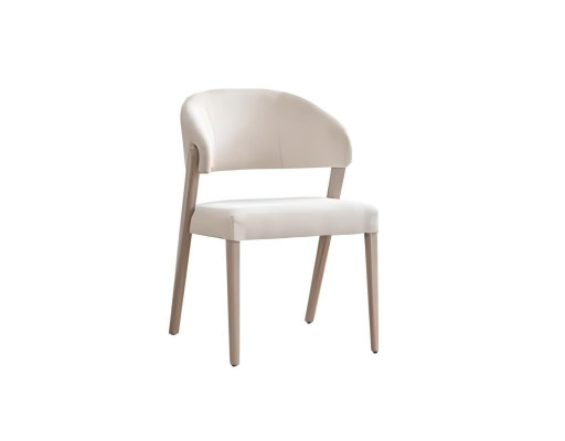 Salle à manger Chaise Blanche Chaise à Dossier Designer Salle à manger Chaises en bois neuves