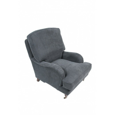Fauteuil Club Lounge, fauteuil design décoratif, canapé rembourré 1 place, détente TV