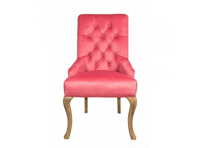 Chaises Chesterfield rouges Suite exclusive Ensemble de salle à manger Groupe de chaises x4 Fauteuil