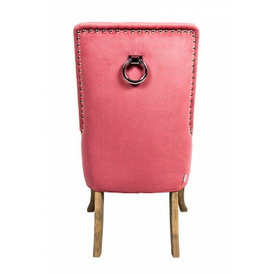 Chaises Chesterfield rouges Suite exclusive Ensemble de salle à manger Groupe de chaises x4 Fauteuil