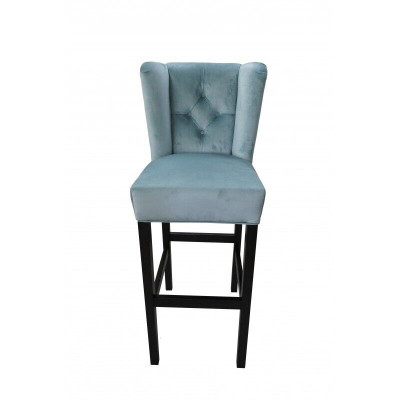 Tabouret de bar, ensemble de 6 chaises de bar en tissu, chaises de bar design, tabouret de bar chaises en velours