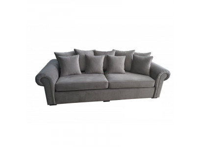 Canapé 3 places Chesterfield Revêtement Classique Canapés Trois Places Canapés en Tissu