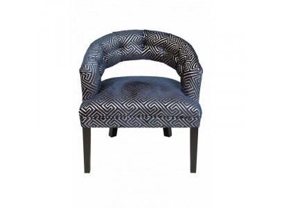 Chaises Chesterfield design Suite Chaise Revêtement en textile Groupe hôtelier 4x Ensemble
