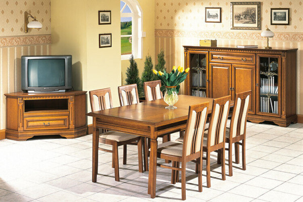 Tables de chevet classiques Table de chevet Consoles Table en bois massif Style colonial