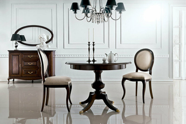 Chaises classiques Chaise de designer Chaise en bois Chaise de salle à manger Chaise du roi - Modèle S