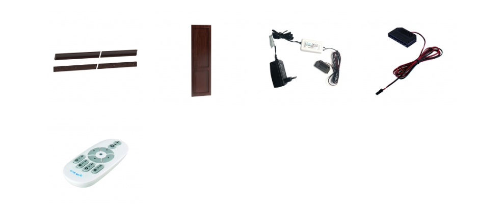 Système de mobilier de bureau décoratif Vitrine Armoire de classement Classique Étagère en bois Garde-robe