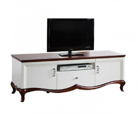 Bois véritable Artisanat solide Classique r base cabinet TV cabinet MI-RTVD