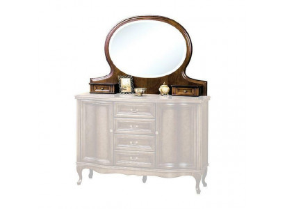 Miroir classique avec tiroirs Miroir sur pied W-NL Miroir d'appoint