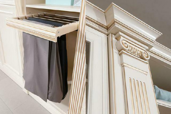 Élément pour penderie Garde-robe Dressing Armoire latérale Colonne neuve