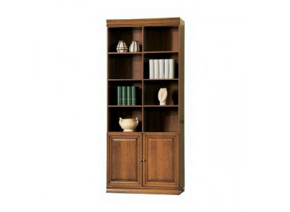 Classique Armoire Bibliothèque Étagère Vitrine Vitrine Modèle SE-3