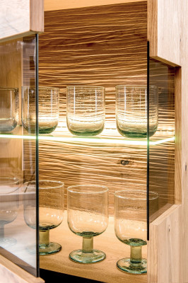 Vitrine de conception Commode Enfilade Buffet Armoire Étagère Mobilier de luxe Cabinets de salon Nouveaux