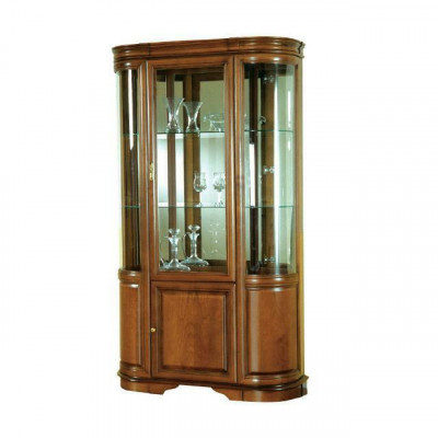 Vitrine classique Armoire vitrine en verre Rustique Armoire en verre MODÈLE Z-W1