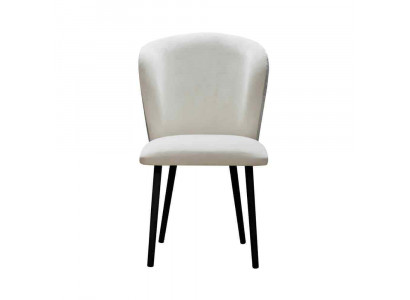 Chaise 8x Chaise rembourrée de salle à manger Fauteuil en textile de salon Ensemble de club TV neuf