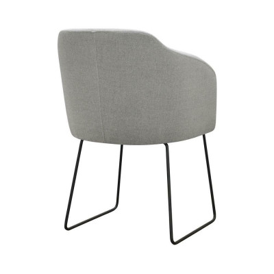 6 chaises de salle à manger Chaise de cuisine Chaise de salon Chaise rembourrée avec accoudoir