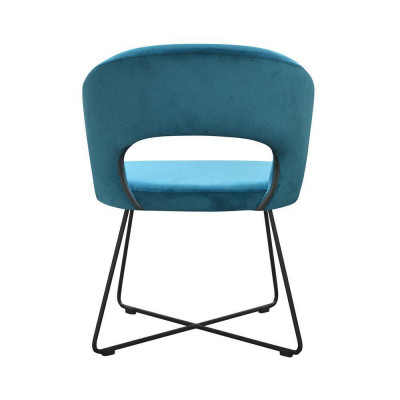 Fauteuil 6x Fauteuil de salon Chaise rembourrée Groupe de chaises Salon Restaurant