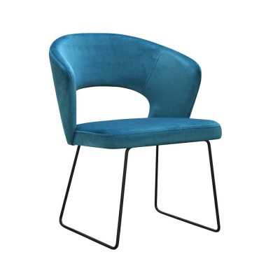 Fauteuil 6x Fauteuil Lounge Chaise Rembourrée Groupe de Chaises Restaurant Club