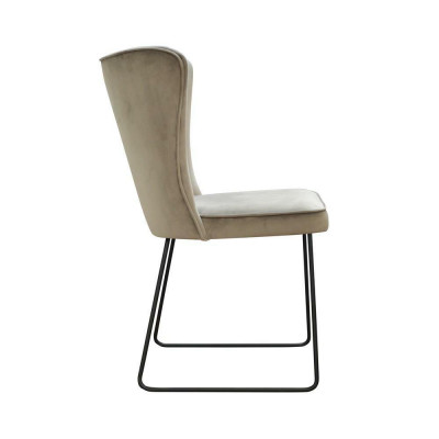 Chaise 6x Chaise rembourrée de salle à manger Chaise de club TV Set de fauteuil Fauteuil Lounge neuf