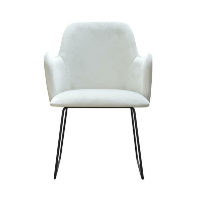 Chaise 6x Chaise de salle à manger Chaise rembourrée Fauteuil Siège en textile Set de fauteuil neuf Club TV