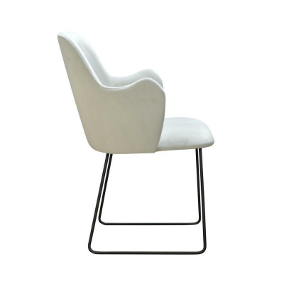 Chaise 6x Chaise de salle à manger Chaise rembourrée Fauteuil Siège en textile Set de fauteuil neuf Club TV