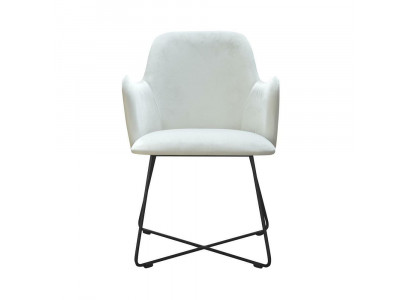 Chaise 6x Chaise de salle à manger en tissu Siège bras Chaise ensemble nouveau Club TV Fauteuil rembourré